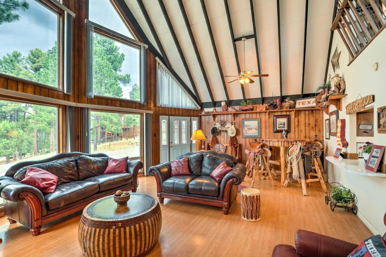 Villa A-Frame Ruidoso Retreat With Deck, Grill And Views! Exterior foto